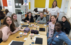 „Mint für Mädchen“  Programmierworkshop an der Ursulinenschule